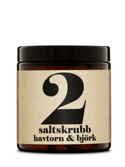 Saltskrubb nr 2 Havtorn & Björk Spa-serien