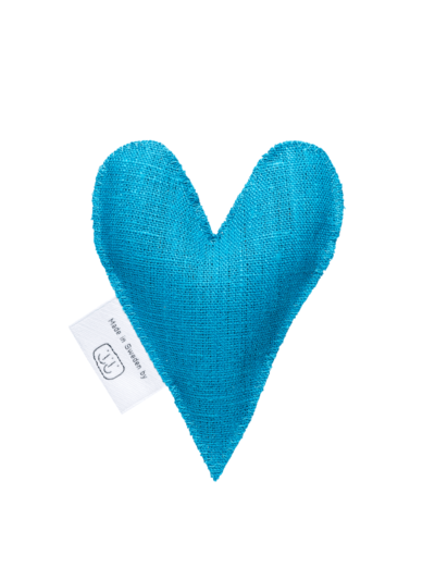 Turquoise lavender heart