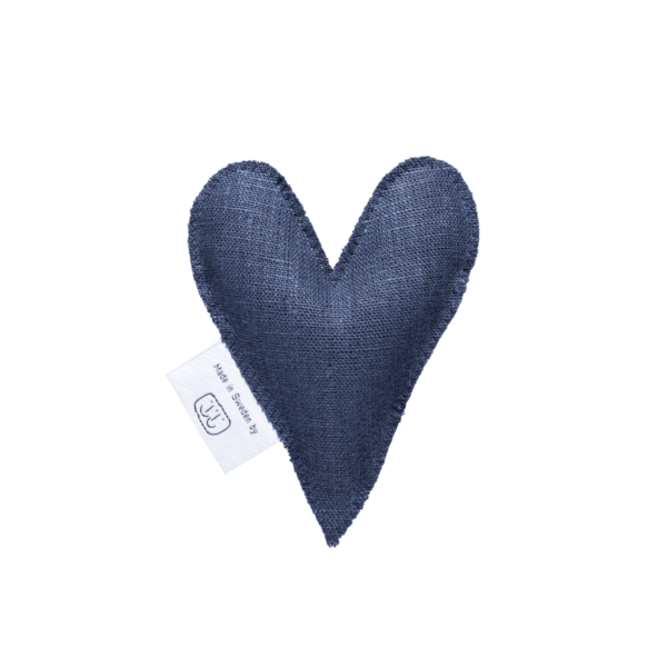 Navy blue lavender heart