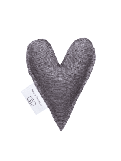 Grey lavender heart