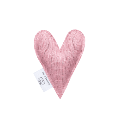 Pale pink lavender heart