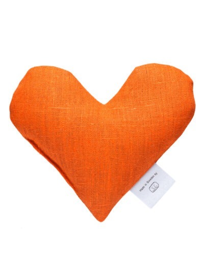 Orange sweetheart wheat warmer