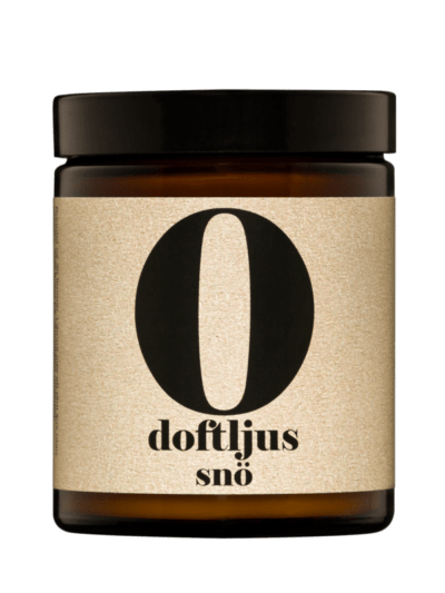 Scented candle no 0 Snow