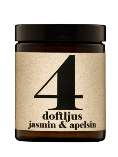 Scented candle no 4 Jasmine & Orange