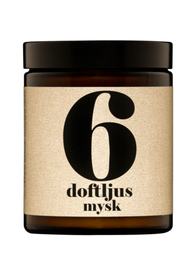 Scented candle no 6 Musk