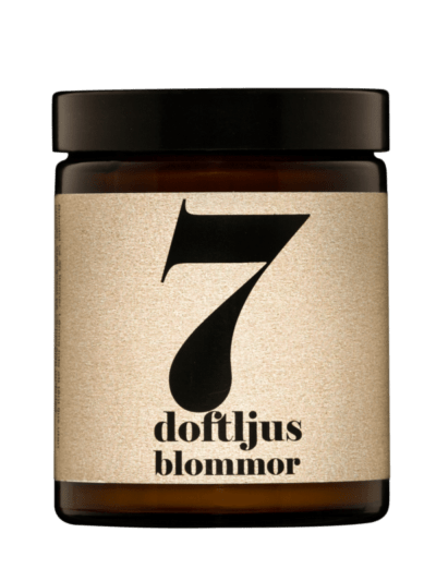 Scented candle no 7 Flowers