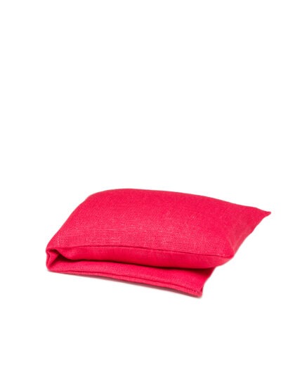 Red eye pillow - small wheat warmer