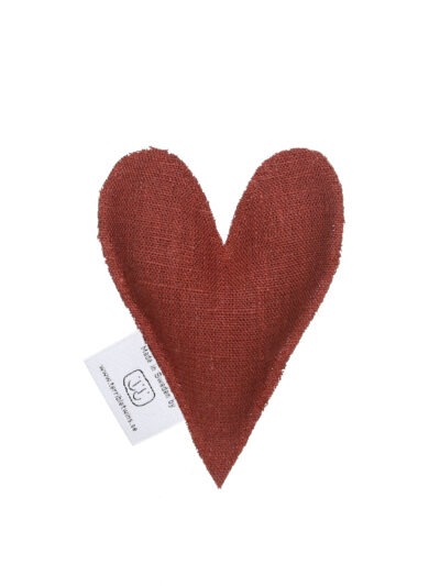 Ochre lavender heart